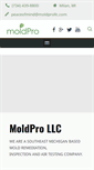 Mobile Screenshot of moldprollc.com